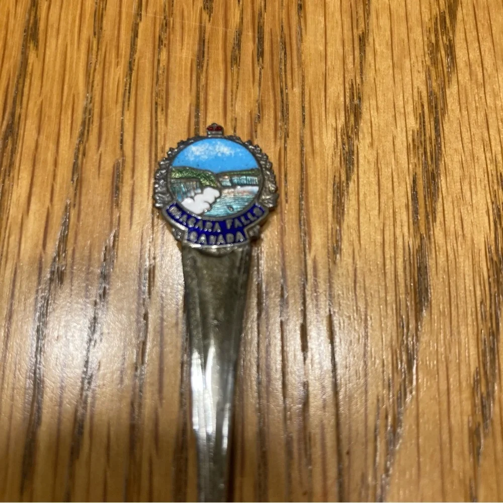 Souvenir Spoons ~ Denver, Toronto, Niagara Falls ~ Set of 3